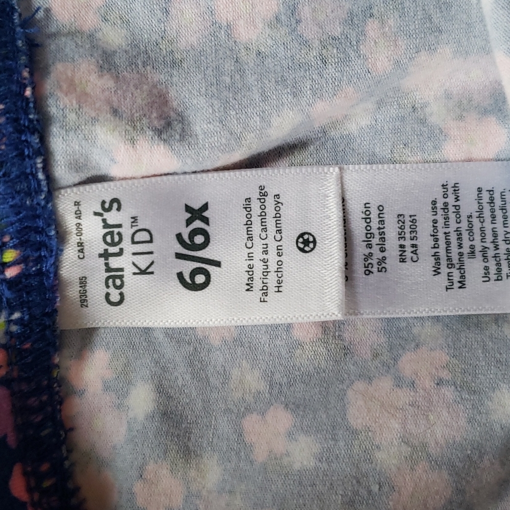 Carter's Kid 2 piece outfit size 6/6X - Picture 7 of 8